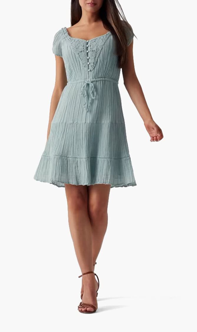 SL CIEL GAUZE DRESS