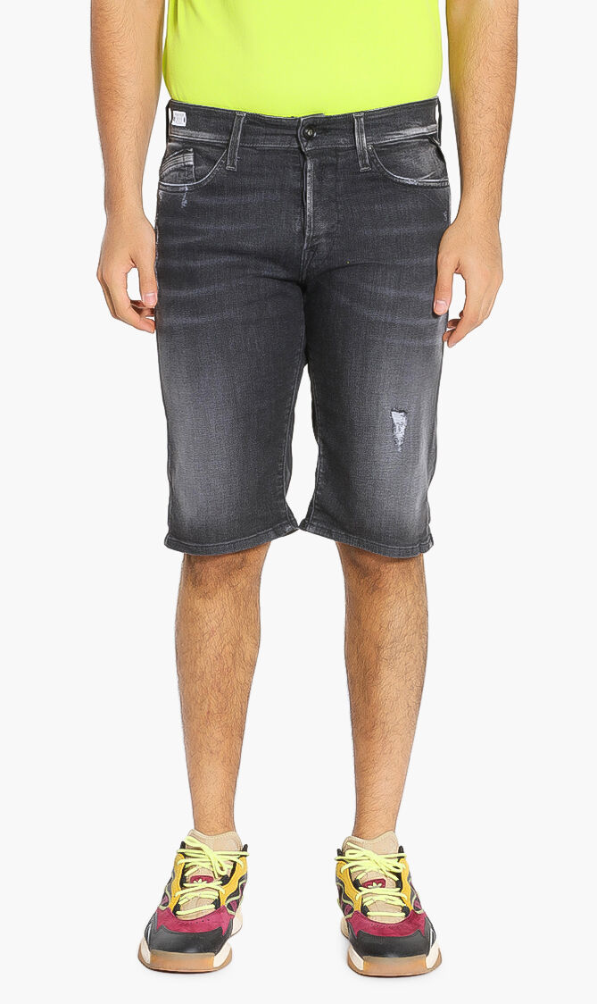 Buy REPLAY Waitom Regular Slim Shorts for SAR 40.00 The Deal Outlet