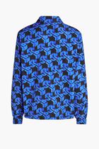 KLJ REVERSIBLE MONOGRAM JACKET