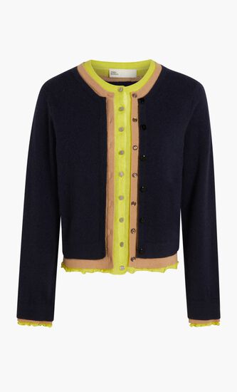 TRIPLE-LAYER CASHMERE CARDIGAN