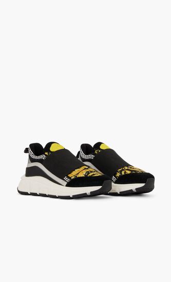 SNEAKER TRIGRECA LYCRA ST.BAROCCO KIDS+TESSUTO SPECCHIO+CROSTA