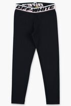 LOGO BAND LEGGINGS BLACK BLACK