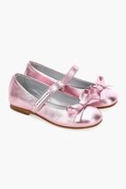 Mary Jane Metallic Flat Shoes