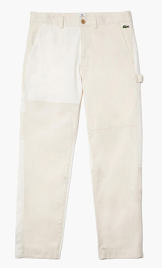 Belted Zip Closure Jeans