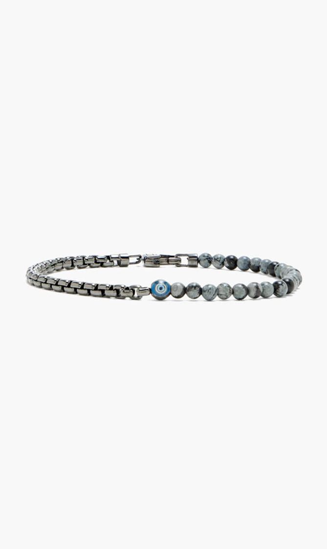 SENNIT BOX EVIL EYE BRACELET (L SIZE)