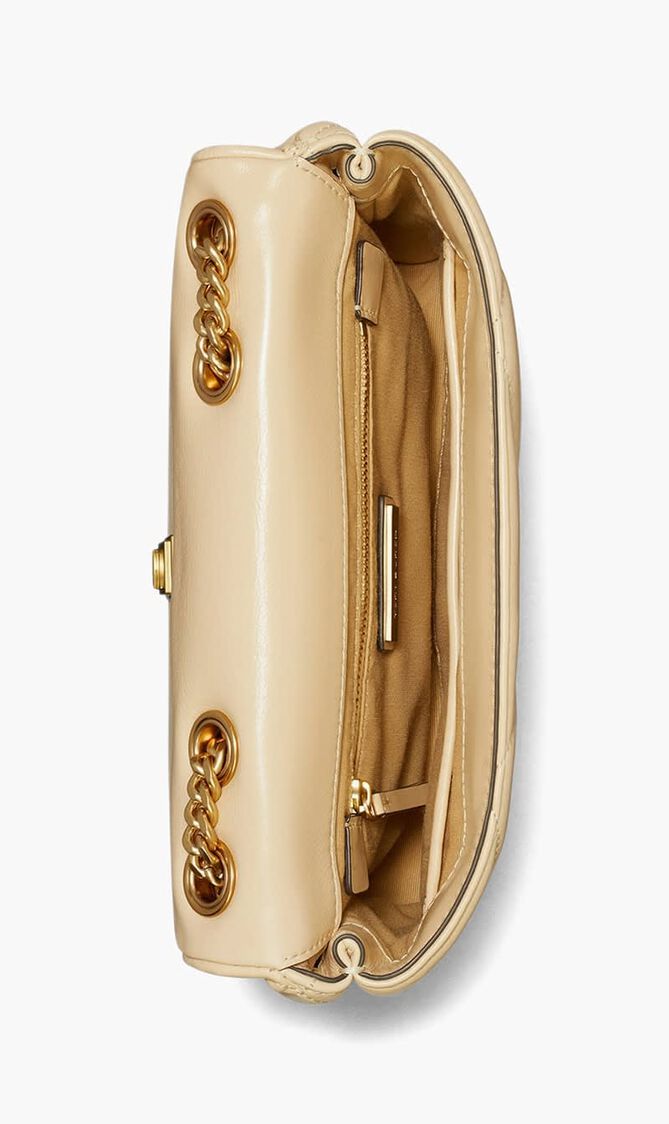 KIRA DIAMOND QUILT SMALL CONVERTIBLE SHOULDER BAG