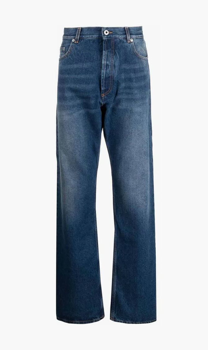ARR TAB LOOSE JEANS MEDIUM BLUE NO COLOR
