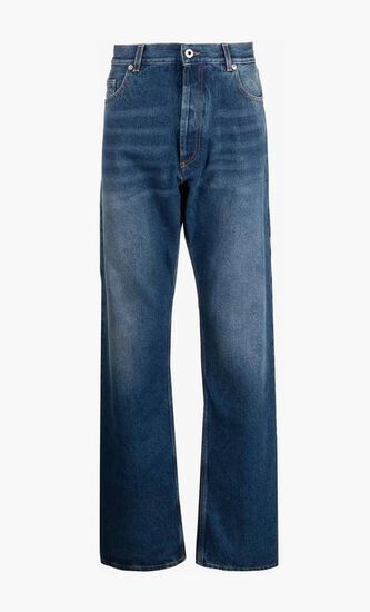 ARR TAB LOOSE JEANS MEDIUM BLUE NO COLOR