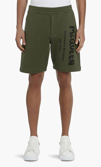 Logo Print Shorts