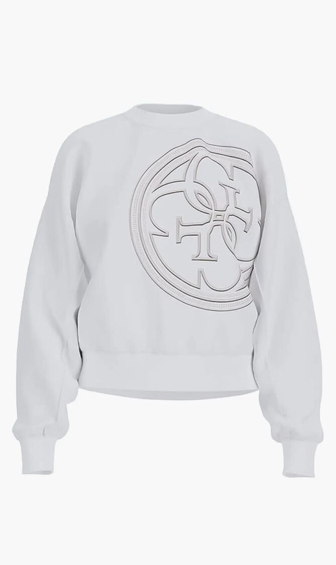 Cn 4G Logo Sweatshir - Eco Sleek Poly Cotton Fleece