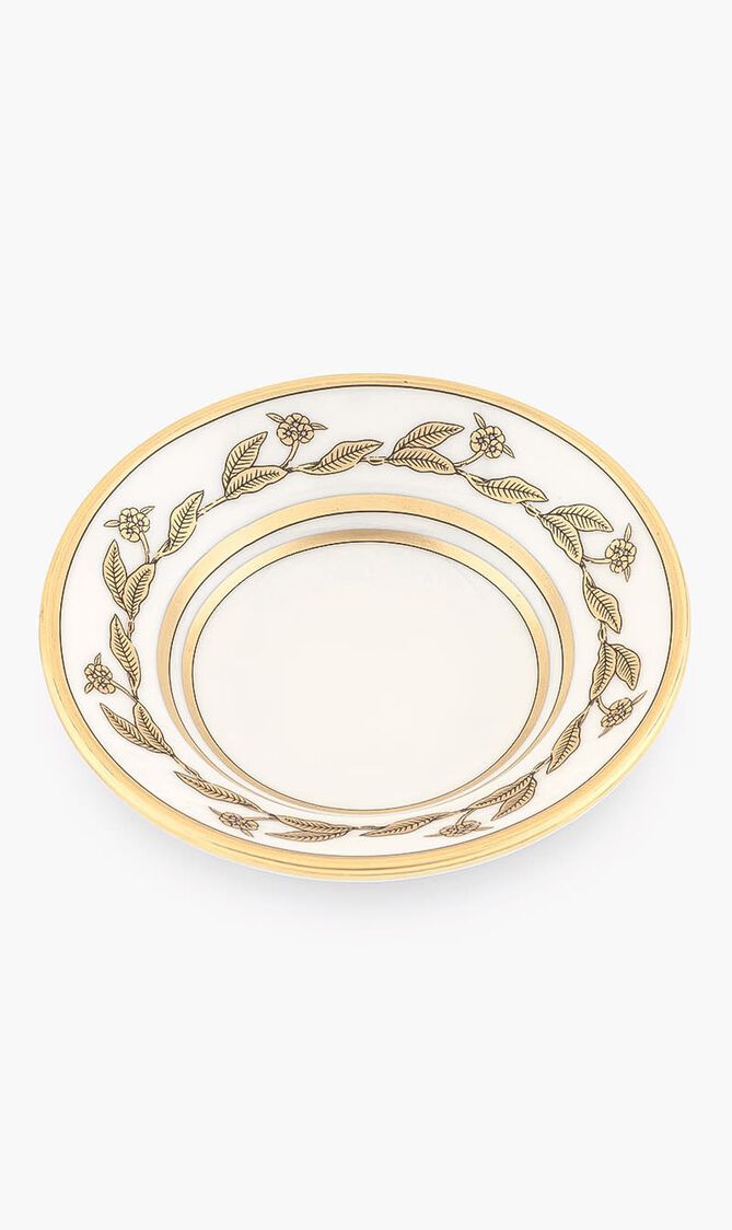 RDG VOLIERE COFFEE SAUCER CM 11 IN. 2 3/4 IMPERO SHAPE FOR ALL COFFEE CUPS VOLIERE CRUISE