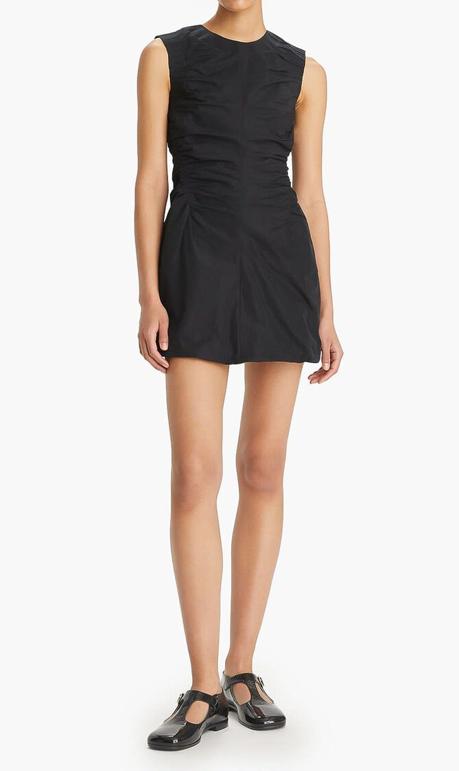 COTTON AND SILK DRESS