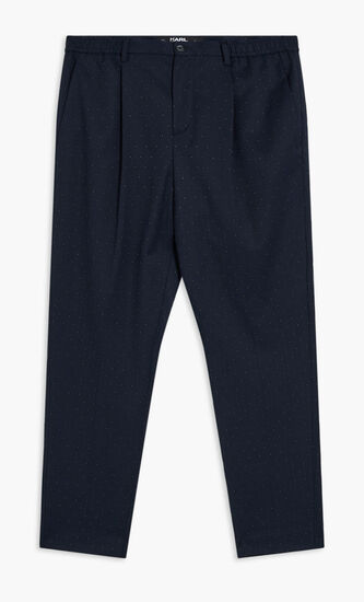 TAILORED POLKA DOT PANTS