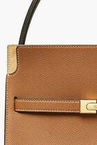 LEE RADZIWILL PEBBLED SMALL DOUBLE BAG