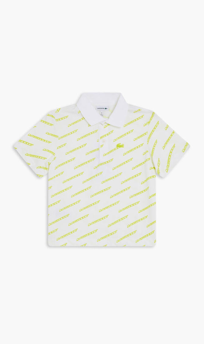 SHORT SLEEVED RIBBED COLLAR SHIRT
