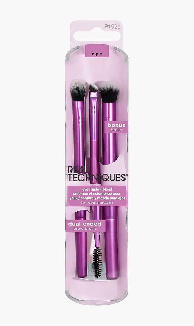 Eye Shade + Blend Brush Set