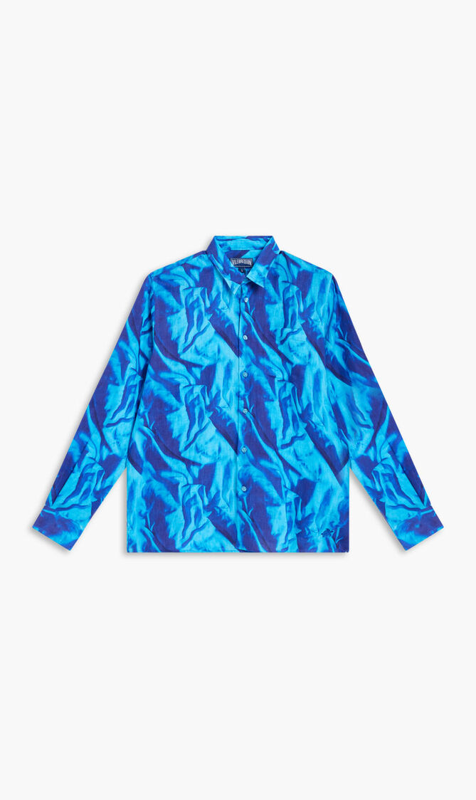 CAROUBIS HS23 CHEMISE BLEU NEPTUNE