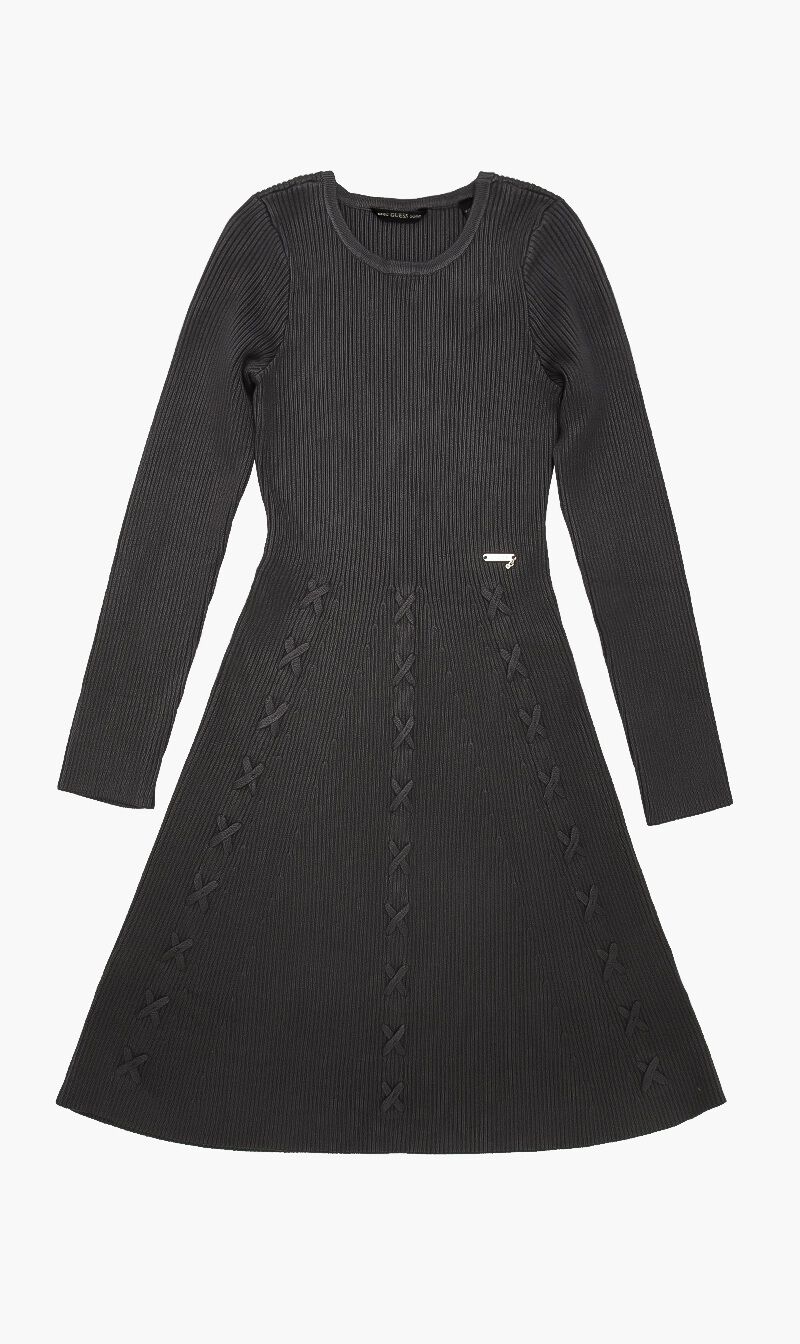 Guess black sweater dress outlet