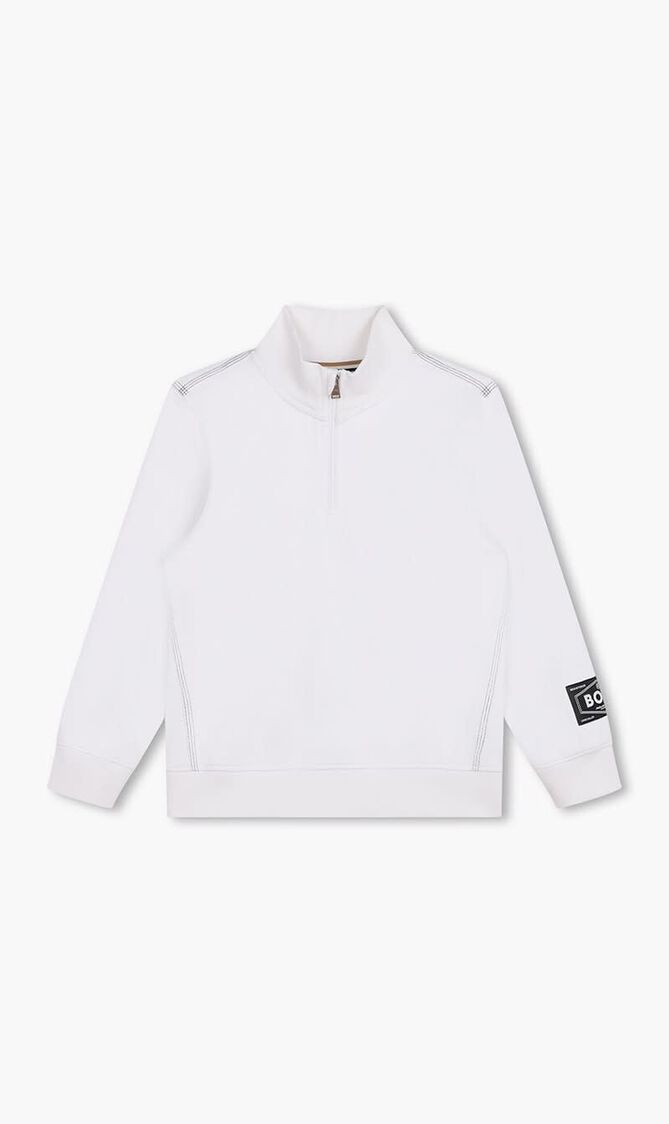 Short Zip Sweatshirt