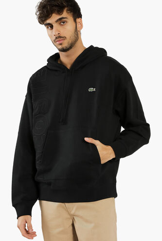 Lacoste L!VE Unisex Hooded Embroidered Sweatshirt