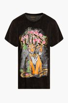 Short Sleeve Tiger Print T-shirt