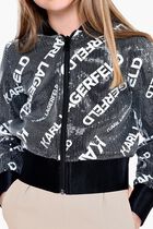 Sequin Bomber Jacket