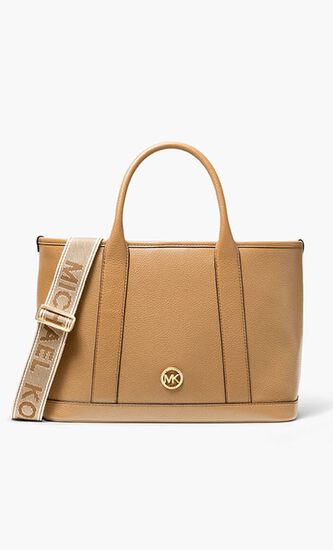 Luisa Medium Pebbled Leather Tote Bag