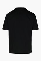 T-SHIRT COMPACT COTTON JERSEY FABRIC + MAXI CHAIN LOGO PRINT