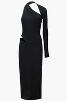 Asymmetric Midi Dress