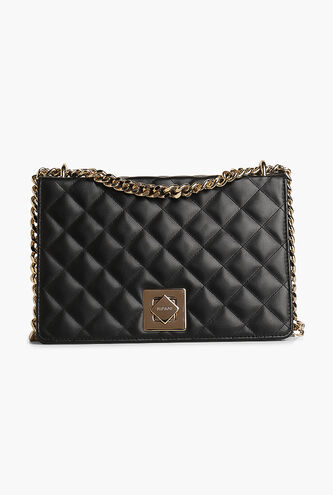 Leather Quilted Crossbody Bag