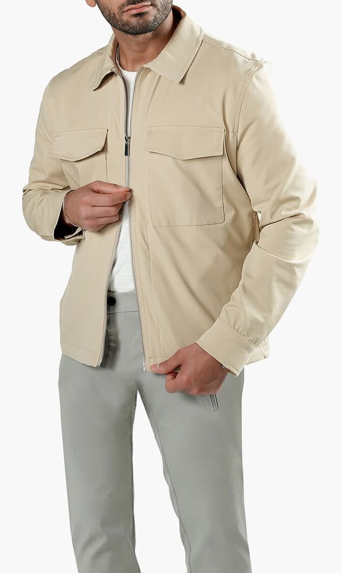 ANGELO KAHEL JACKET BEIGE CKT 5041