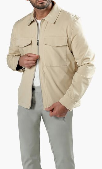 ANGELO KAHEL JACKET BEIGE CKT 5041