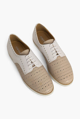 Kookean Perforated Leather Derby