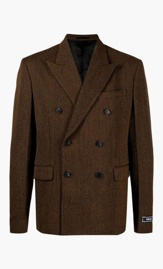 Double Breasted Wool Blazer