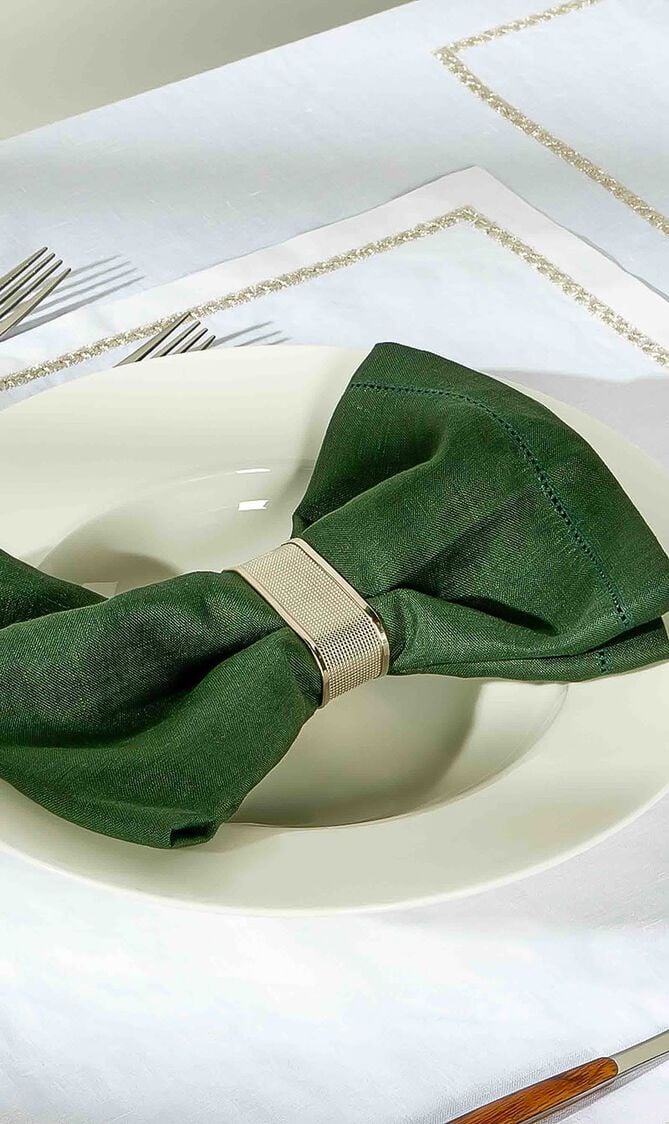 Feliz Napkin Dark Green Feliz Napkin Dark Green