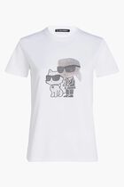 Ikon Karl & Choupette Rhinestone T-Shirt