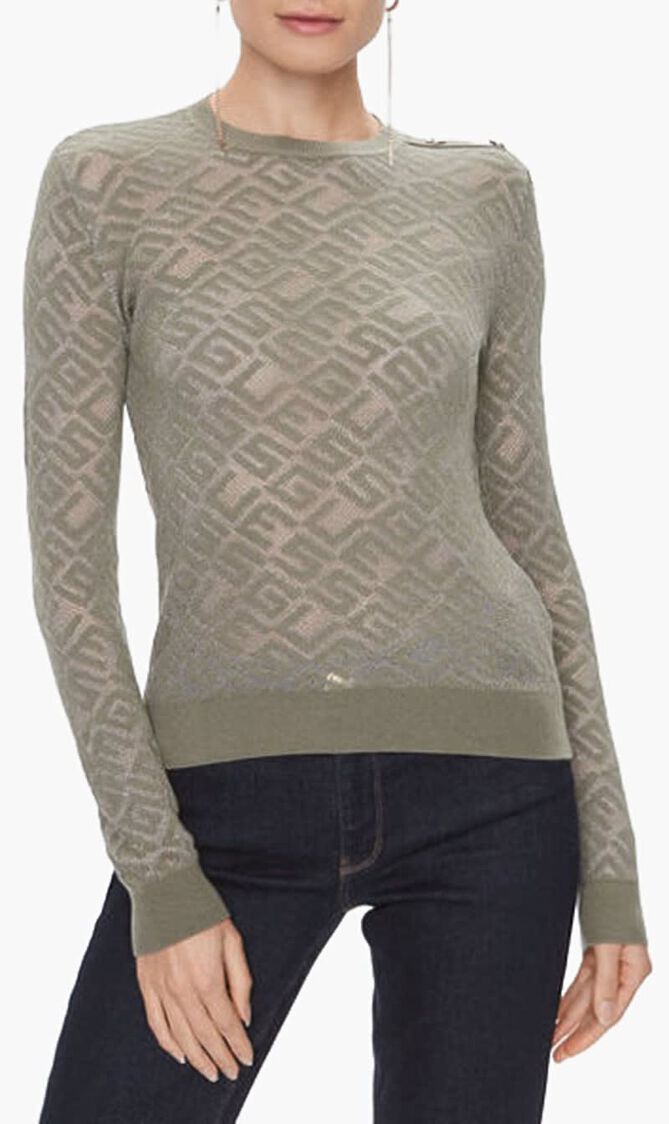 All Over Logo Sweater