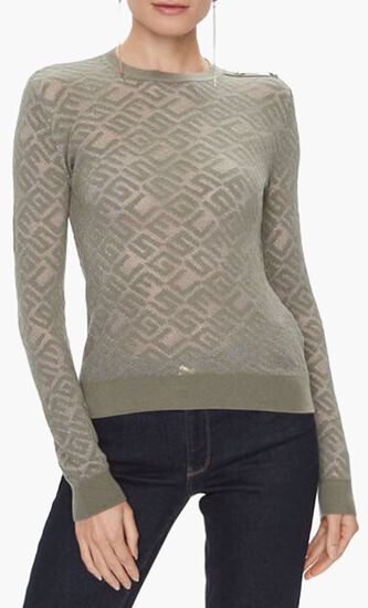 All Over Logo Sweater