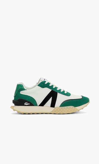 Textile Logo Lace Sneakers