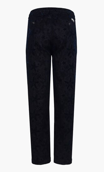 Flocked Starlettes Denim