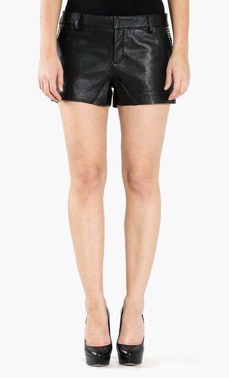 Simio Deluxe Leather Shorts
