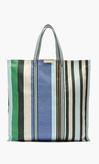 Striped Canvas Tote bag