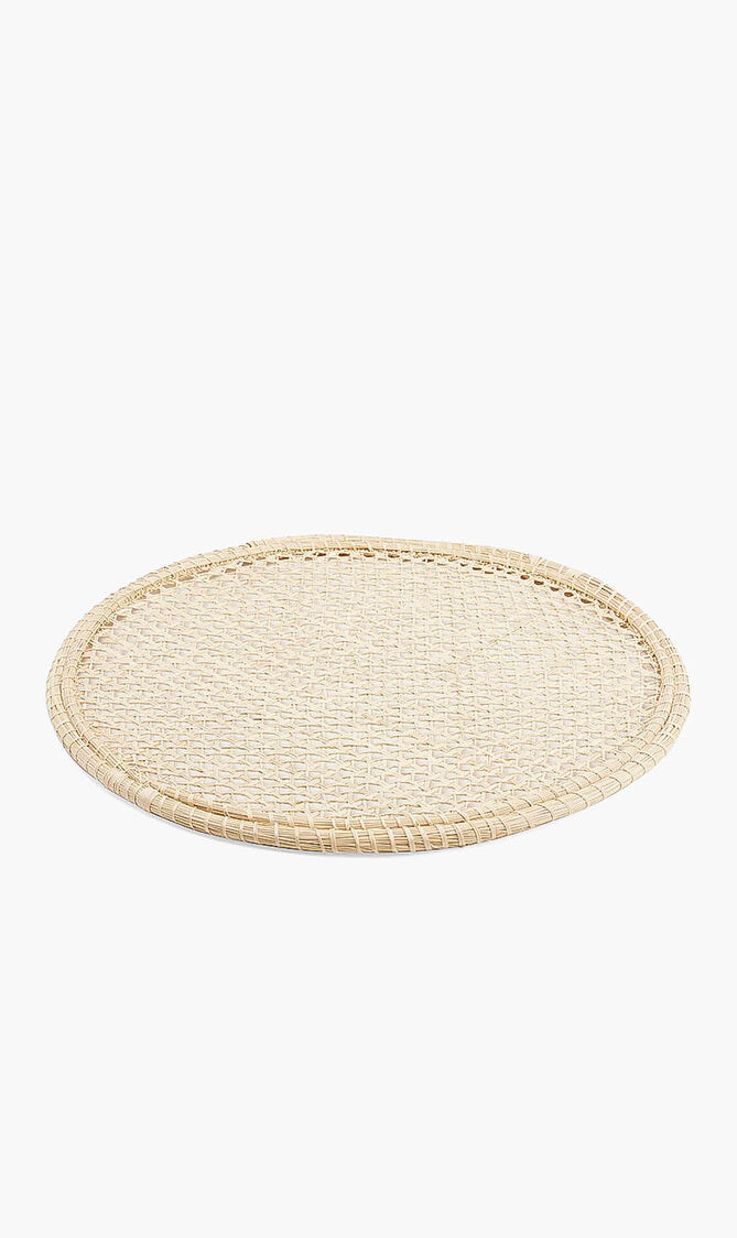 Woven Wicker Circular Table Mat