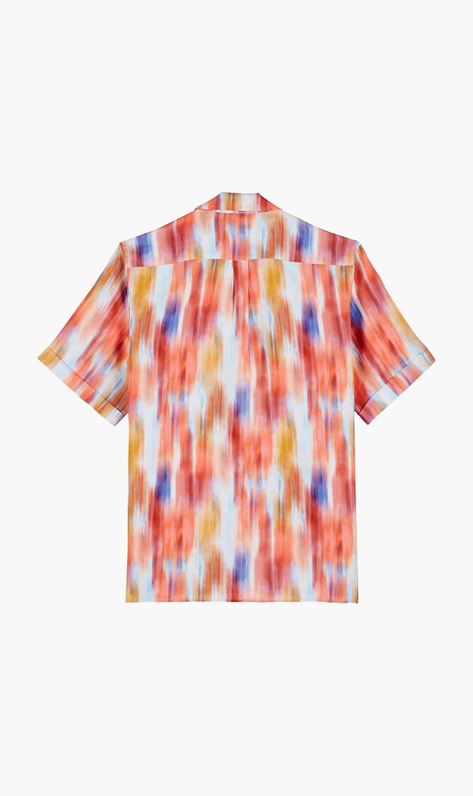 CHARLI CHEMISE CR24 IKAT FLOW LIN MULTICOLORE