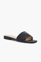 TAMSEY FLAT SANDALS RAFFIA WITH METALLIC THREADPREMIERE NAPPA CROM80CH