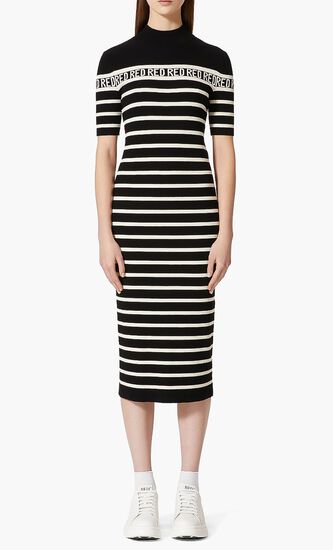Stretchable Striped Dress