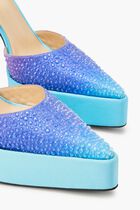 Crystalized Platform Pumps