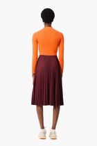 Elasticised Waist Pleated Skirt