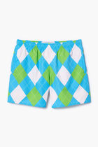 Printed Swim Trunks
