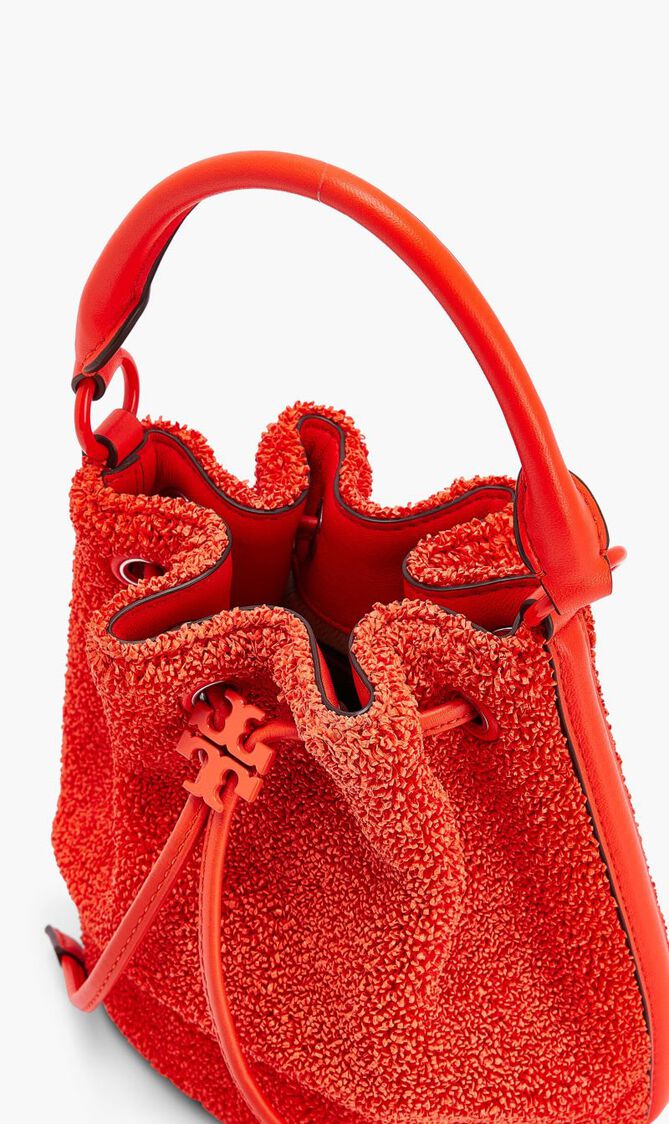 FLEMING SOFT RAFFIA BUCKET BAG